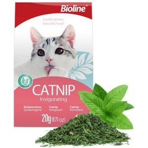 کت نیپ خرد شده بایولاین مخصوص گربه 20 گرم ( 100% طبیعی )