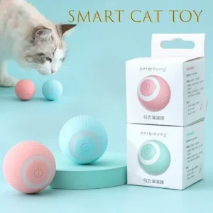 اسباب بازی حیوانات توپ هوشمند (pet gravity smart rotating ball)