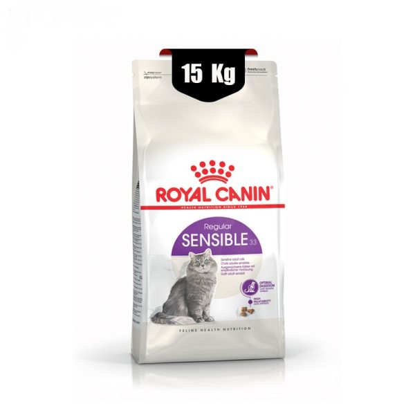 غذای-خشک-گربه-سنسیبل-رویال-کنین-Royal-Canin-Sensible-وزن-15-کیلوگرم-