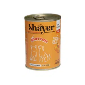 پوره سگ و گربه شایر با طعم کدو حلوایی Shayer Pumpkin Pure وزن 400 گرم