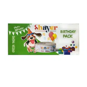 پک کیک تولد سگ با طعم مرغ شایر Shayer Birthday Pack
