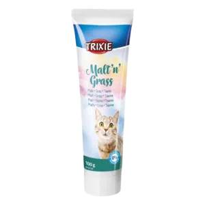 خمیر مالت گربه تریکسی با طعم علف Trixie Malt Grass وزن 100 گرم